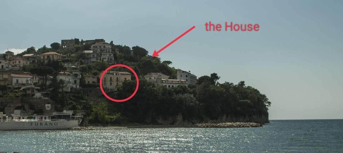 Panoramic Apartments In Villa In Center "The Beach And The Cliff" 1 Agropoli Exterior foto